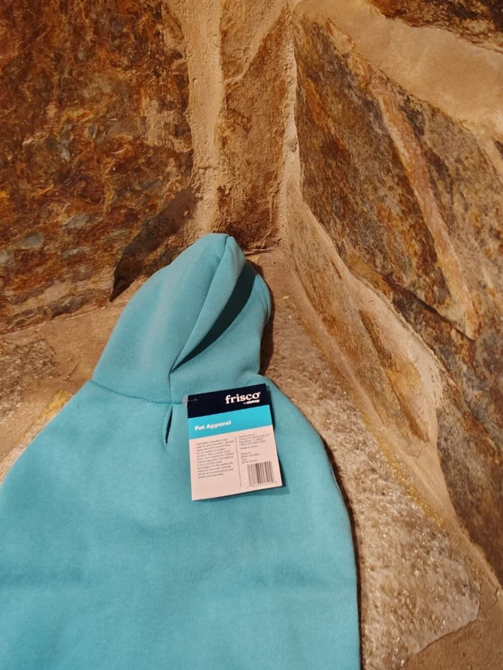 Frisco by Chewy Dog Cat Basic Hoodie Teal Size Medium Girl Boy Polyester Unisex